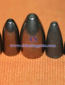 The tungsten alloy Bullet fishing sinkers 1/16 oz
