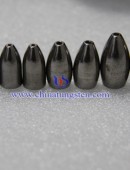 Water drop tungsten alloy fishing sinker 1/17oz