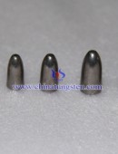 Bullets of tungsten alloy fishing sinker side 1/8oz