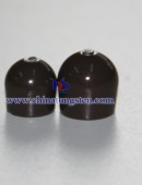 Semi-circular tungsten alloy fishing sinker 3/16oz