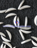 Tungsten alloy the banana open pit fish pendant 2.25oz