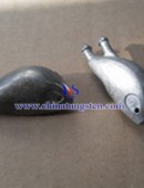 Tungsten alloy fish-shaped fish pendant 1/4oz
