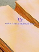 WCu40 tungsten copper plate