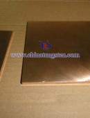 WCu55 tungsten copper plate