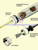 Tungsten alloy penetrators structure -0009
