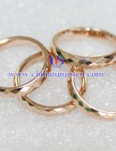Tungsten Gold Ring