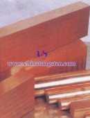 tungsten copper strips - 0010
