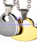 Tungsten steel pendant -0125
