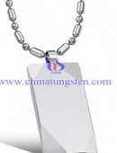 Tungsten steel necklace -0049