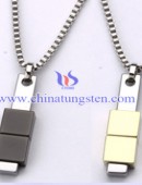 Tungsten steel necklace -0052