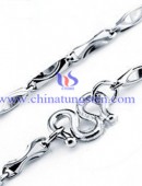 Tungsten steel necklace -0062