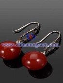 Tungsten steel earrings -0047