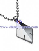 Tungsten steel pendant -0129