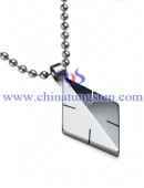Tungsten steel pendant -0148